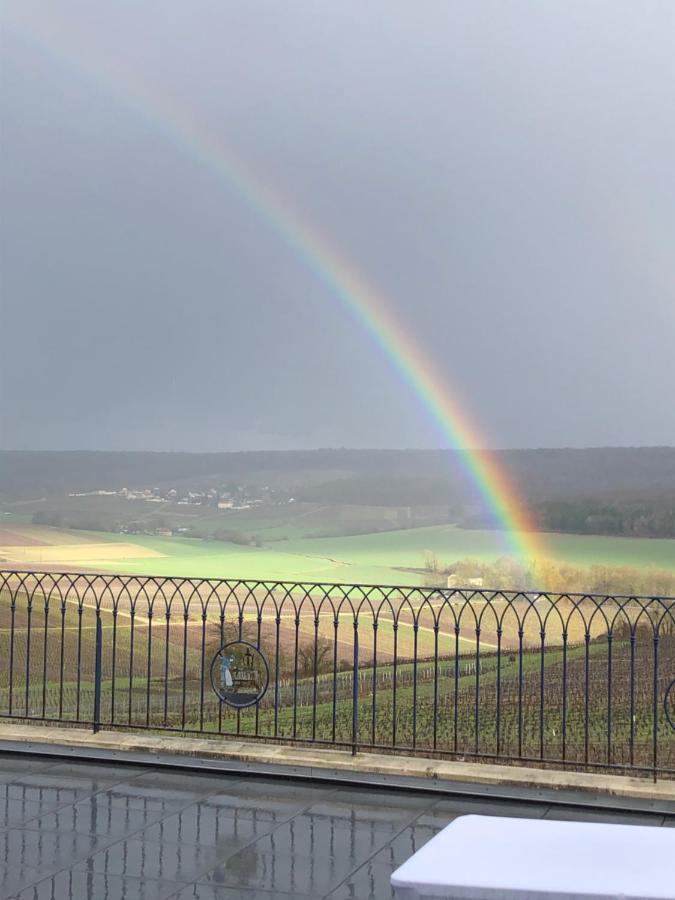 Fleury-la-Riviere Floressens En Champagne Terrasse Privative Sur Le Vignobleヴィラ エクステリア 写真