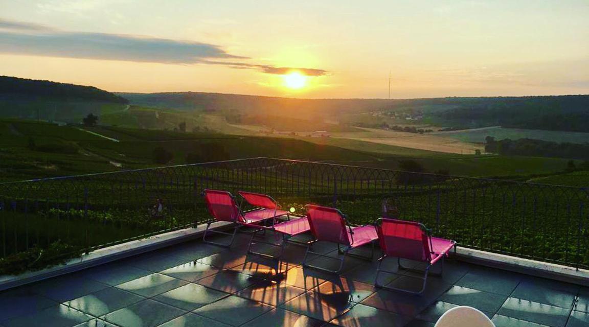 Fleury-la-Riviere Floressens En Champagne Terrasse Privative Sur Le Vignobleヴィラ エクステリア 写真